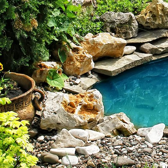 Stone Mulch